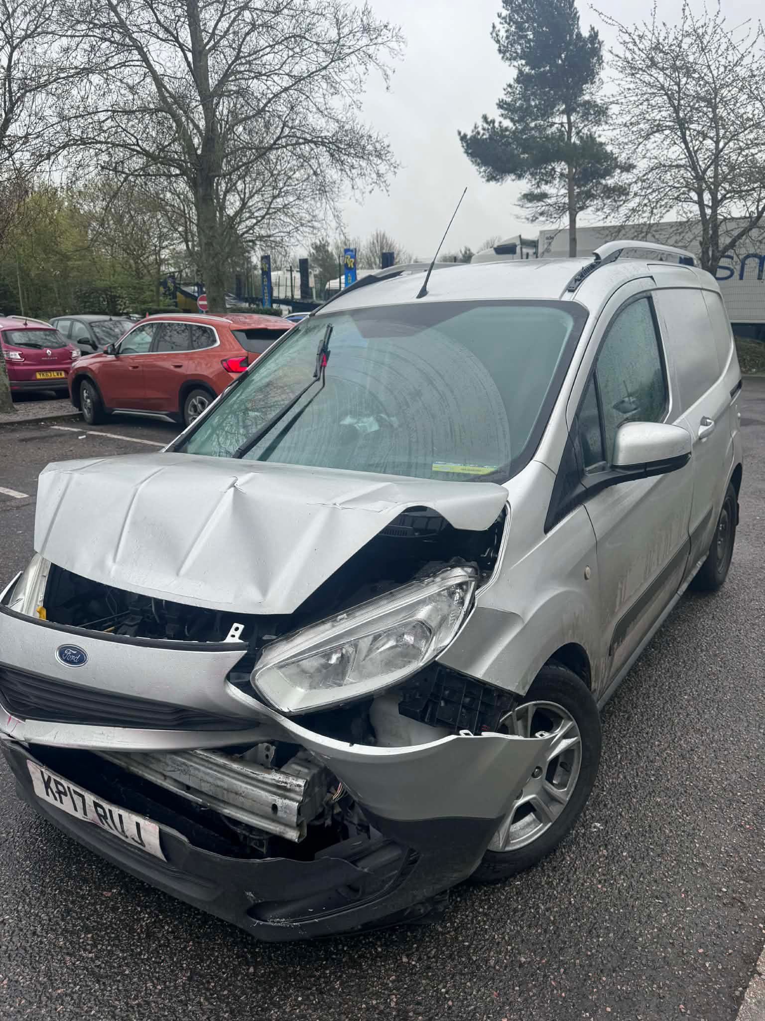 Accident damaged car collection by Salvargo in the UK